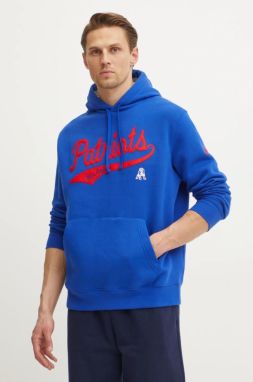 Mikina Nike New England Patriots pánska, fialová farba, s kapucňou, s nášivkou, 2KDK-067P-8KV-V7Q