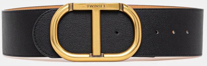 Opasok Twinset dámsky, čierna farba, 251TA4400