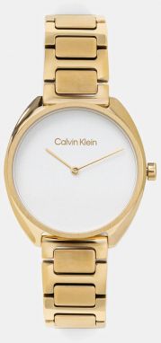 Hodinky Calvin Klein dámske, zlatá farba, 25200276