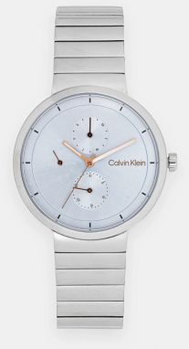 Hodinky Calvin Klein dámske, strieborná farba, 25100032