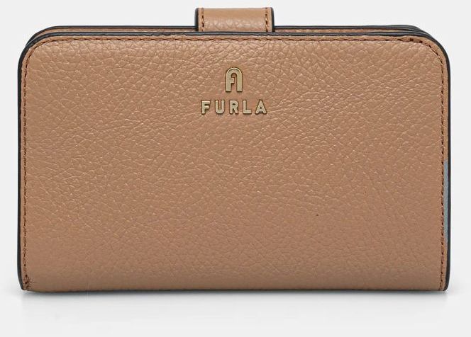 Kožená peňaženka Furla dámska, béžová farba, WP00314 HSF000 YU500