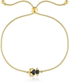 Strieborný pozlátený náramok Tous Bold Bear Gem 1004228600