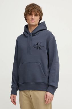 Mikina Calvin Klein Jeans pánska, s kapucňou, s nášivkou, J30J327106