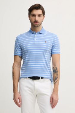 Bavlnené polo tričko Polo Ralph Lauren vzorovaný
