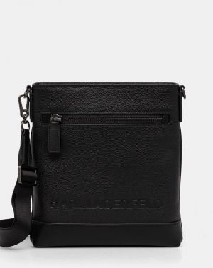 Malá taška Karl Lagerfeld K/ESSENTIAL čierna farba, 246M3070
