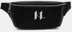 Ľadvinka Karl Lagerfeld K/PLAK čierna farba, A1M30090