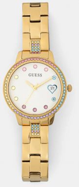 Hodinky Guess dámske, zlatá farba, GW0657L2