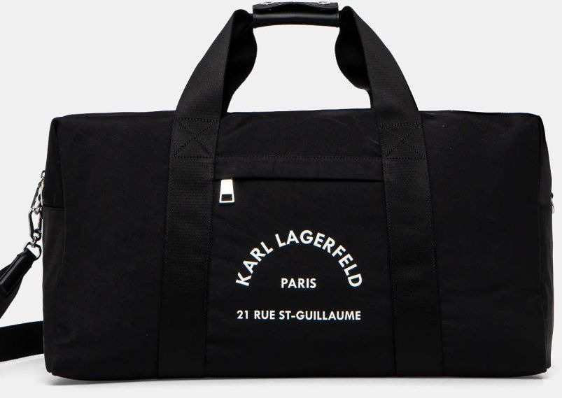 Taška Karl Lagerfeld K/RSG čierna farba, A1M30403