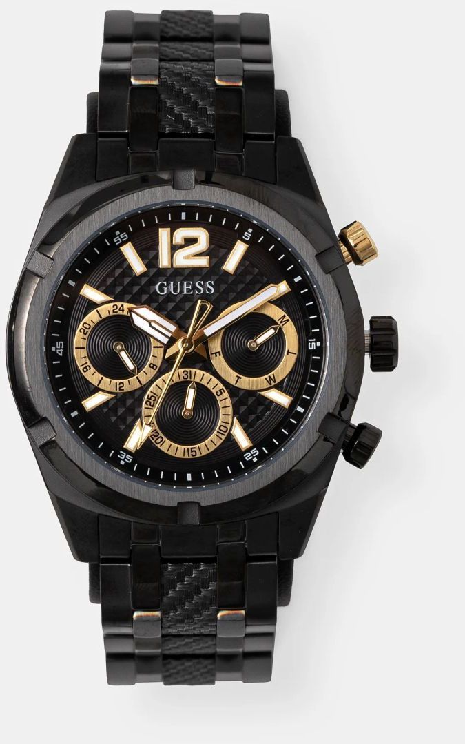 Hodinky Guess pánske, čierna farba, GW0714G4