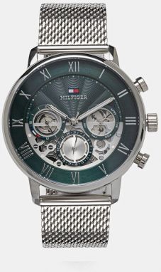 Hodinky Tommy Hilfiger pánske, strieborná farba, 1710567