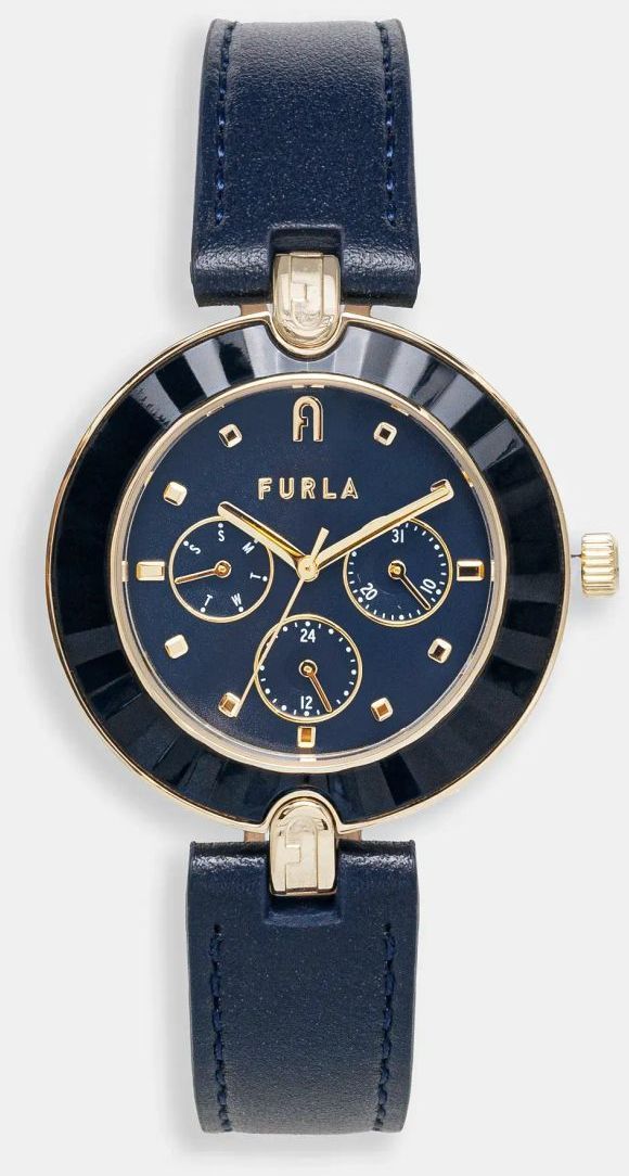 Hodinky Furla dámske, tmavomodrá farba, WW00030011L2