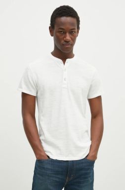 Bavlnené tričko Rag & Bone pánske, biela farba, jednofarebné, M000T996G
