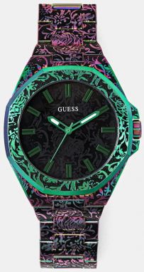 Hodinky Guess pánske, čierna farba, GW0700G3