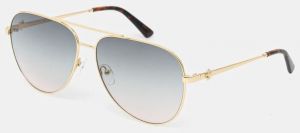 Slnečné okuliare Kurt Geiger London dámske, zlatá farba, 4041261999
