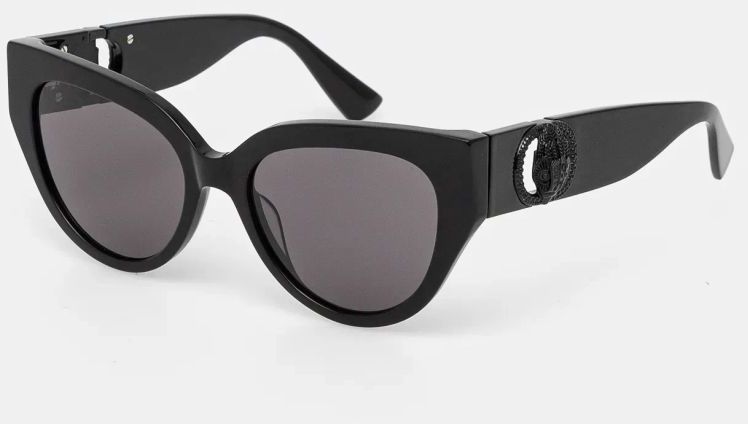 Slnečné okuliare Kurt Geiger London dámske, čierna farba, 4040600679