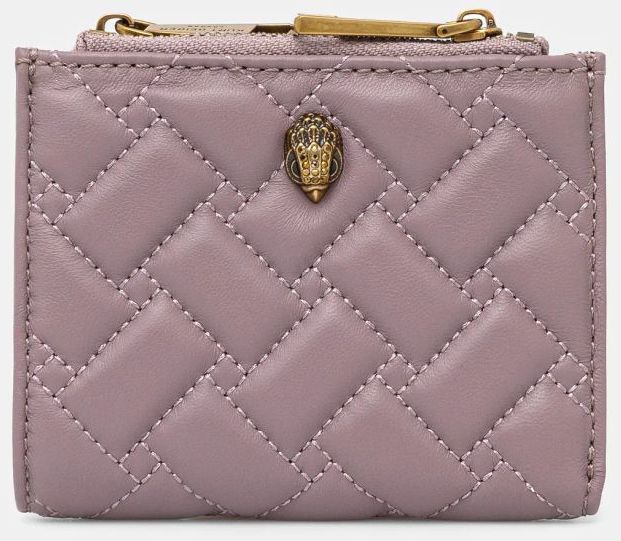 Kožená peňaženka Kurt Geiger London dámska, fialová farba, 4166595109