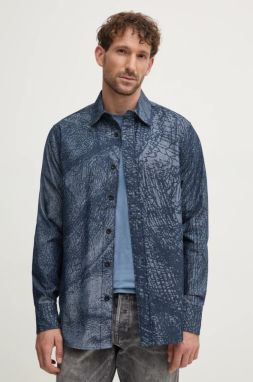 Bavlnená košeľa G-Star Raw pánska, regular, s klasickým golierom, D25518-D311