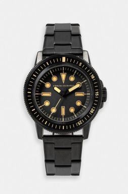 Hodinky Armani Exchange pánske, čierna farba, AX1855