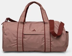 Športová taška adidas Performance Yoga oranžová farba, JE3222