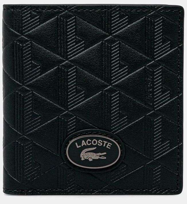 Peňaženka Lacoste pánska, zelená farba, NH4575MR