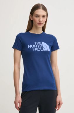 Tričko The North Face Easy dámske, tmavomodrá farba, NF0A8A6D89N1