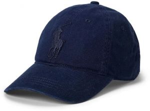 Bavlnená šiltovka Polo Ralph Lauren tmavomodrá farba, jednofarebná, 710957159