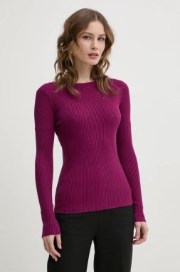 Sveter Marciano Guess ISA dámsky, bordová farba, tenký, 4YGR28 5613Z