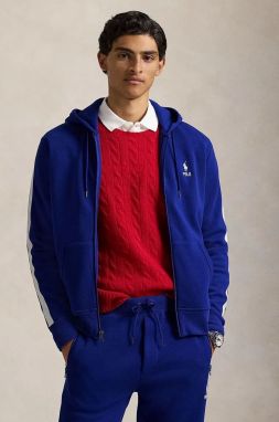 Mikina Polo Ralph Lauren pánska, s kapucňou, jednofarebná, 710953165