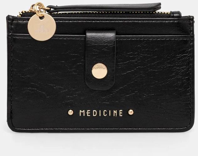 Puzdro na karty Medicine dámske, čierna farba