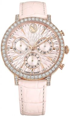 Hodinky Swarovski MATRIX dámske, ružová farba, 5698300