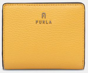 Kožená peňaženka Furla dámska, žltá farba, WP00307 HSF000 CRE00
