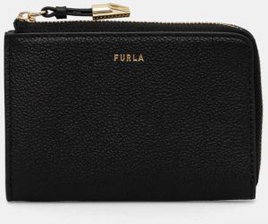 Kožená peňaženka Furla dámska, čierna farba, WP00470 BX3036 O6000