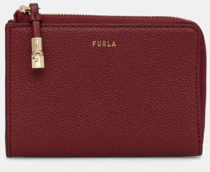 Kožená peňaženka Furla dámska, bordová farba, WP00470 BX3036 CGQ00