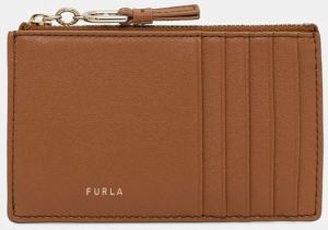 Kožená peňaženka Furla dámska, hnedá farba, WP00449 BX2045 RY000