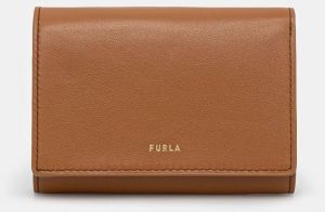 Kožená peňaženka Furla dámska, hnedá farba, WP00487 BX2045 RY000