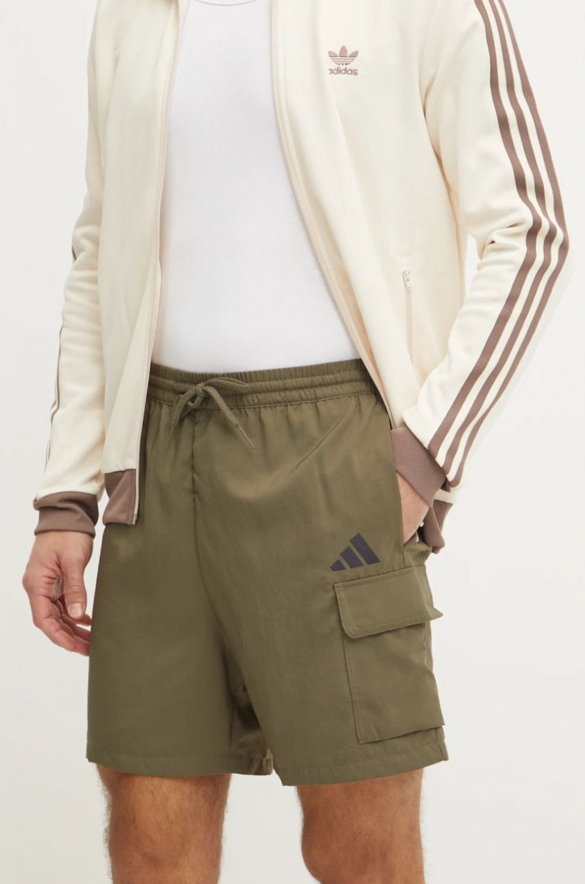 Šortky adidas Chelsea pánske, zelená farba, JD1827