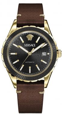 Hodinky Versace pánske, hnedá farba, VEQCA0224