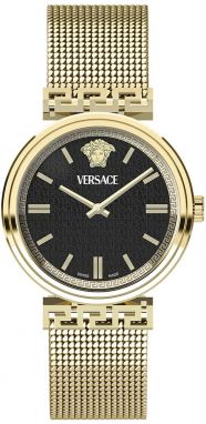 Hodinky Versace dámske, zlatá farba, VETCA0724