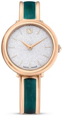 Hodinky Swarovski CRYSTALLINE dámske, zelená farba, 5709816