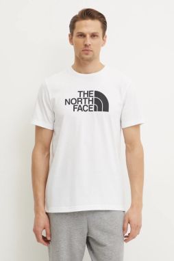 Tričko The North Face Easy pánske, béžová farba, s potlačou, NF0A8A6CFN41