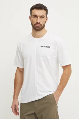 Športové tričko adidas TERREX Multi béžová farba, jednofarebný, JE0391