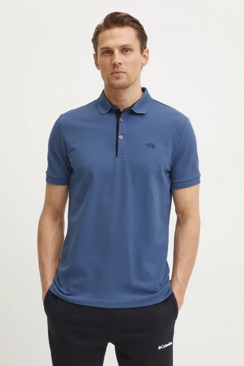 Bavlnené polo tričko The North Face Premium Slim jednofarebné, NF0A8C1NHDC1