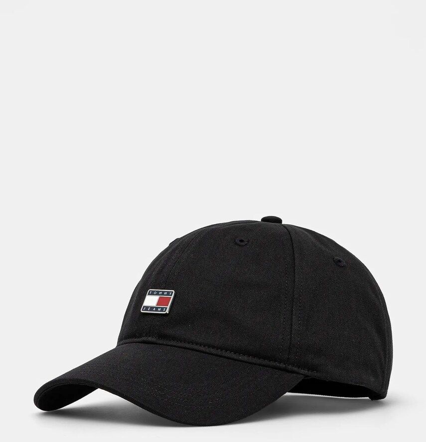Bavlnená šiltovka Tommy Jeans s nášivkou, AW0AW16986