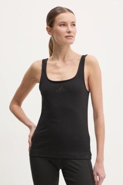 Top adidas ALL SZN Luxe dámsky, čierna farba, JJ2336
