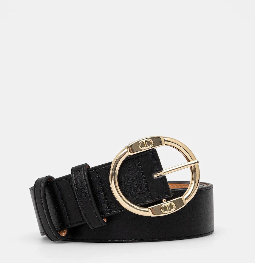 Opasok Twinset dámsky, čierna farba, 251TA4420