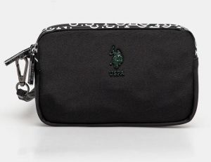 Malá taška U.S. Polo Assn. OLIVER čierna farba, BIUOV6354MPJ