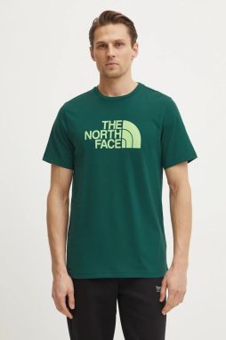 Tričko The North Face Easy pánske, zelená farba, s potlačou, NF0A8A6CA6O1