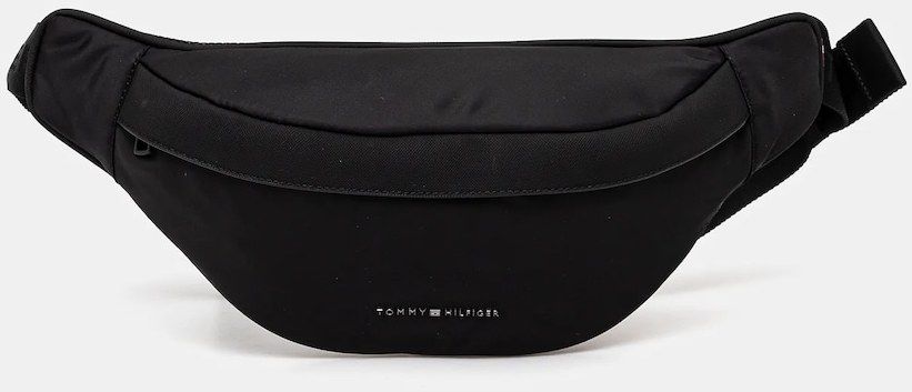 Ľadvinka Tommy Hilfiger čierna farba, AM0AM13188
