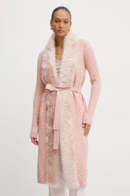 Kardigán Marciano Guess PAULA dámsky, biela farba, teplý, 4BGR47 5618Z