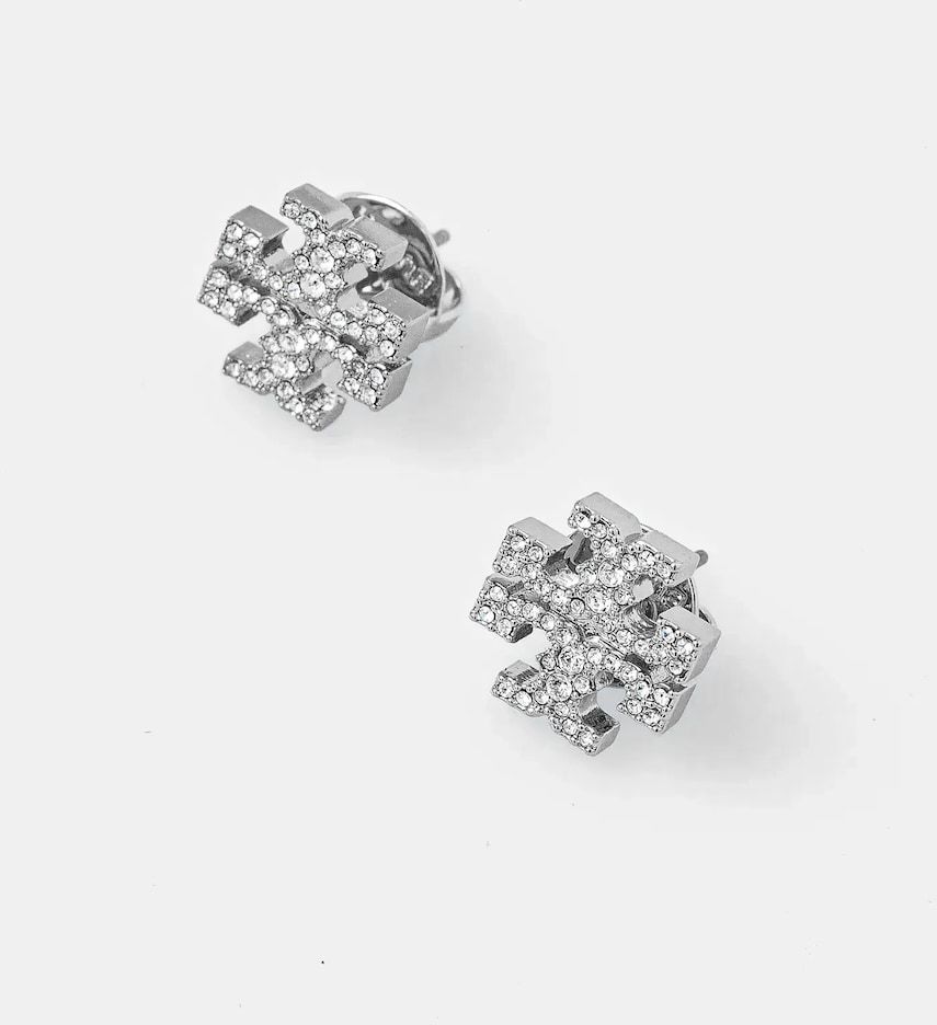 Náušnice Tory Burch Kira Pave Stud 158535-042